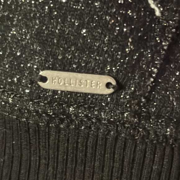 Hollister Glitter Cropped hoodie - Picture 3 of 5